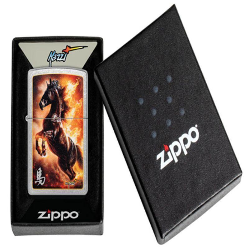 ENCENDEDOR ZIPPO Mazzi® Fire Stallion Design ZP47105-3