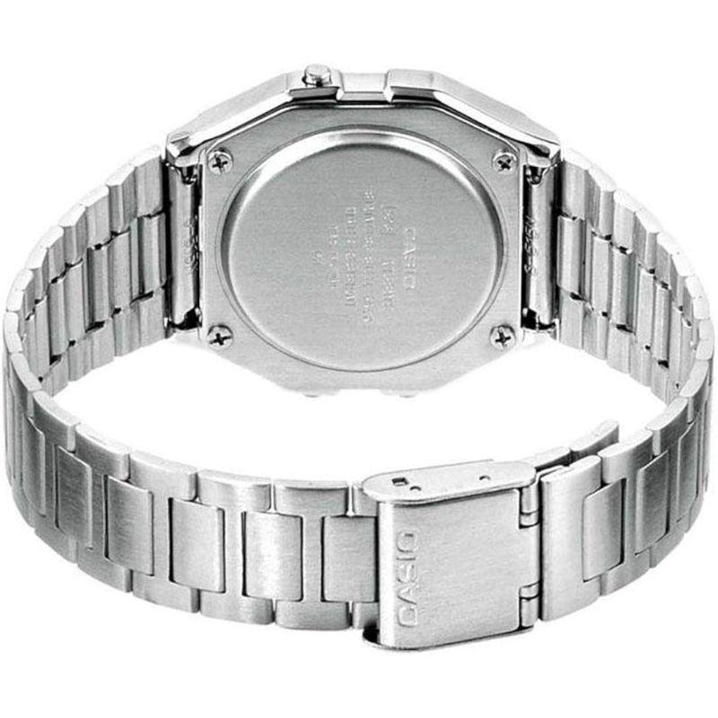 Reloj Casio Vintage Unisex Plateado A-158WEA-7-2