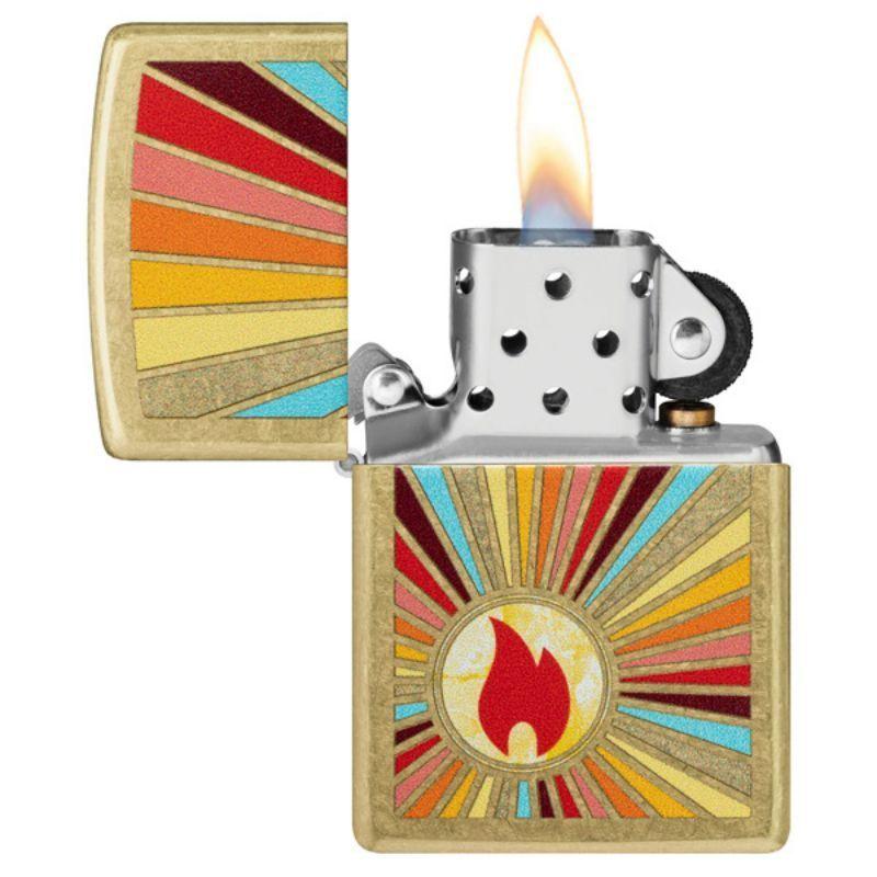 ENCENDEDOR ZIPPO Beaming Flame Design ZP46957-2