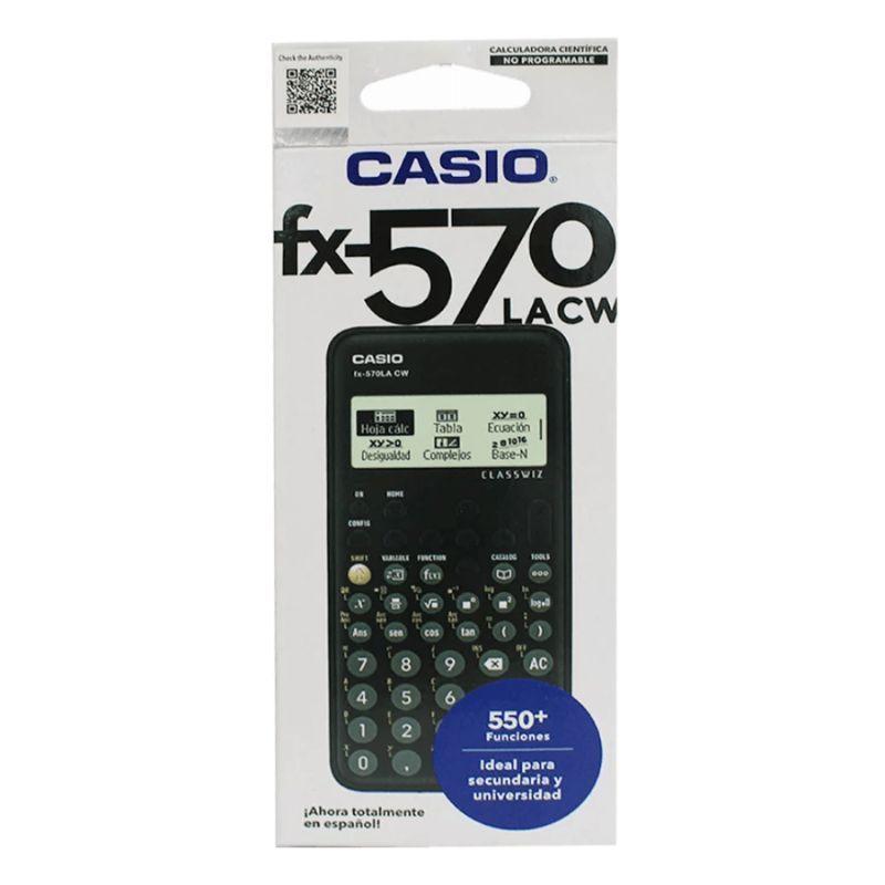 CALCULADORA CASIO FX-570LA-CW-2