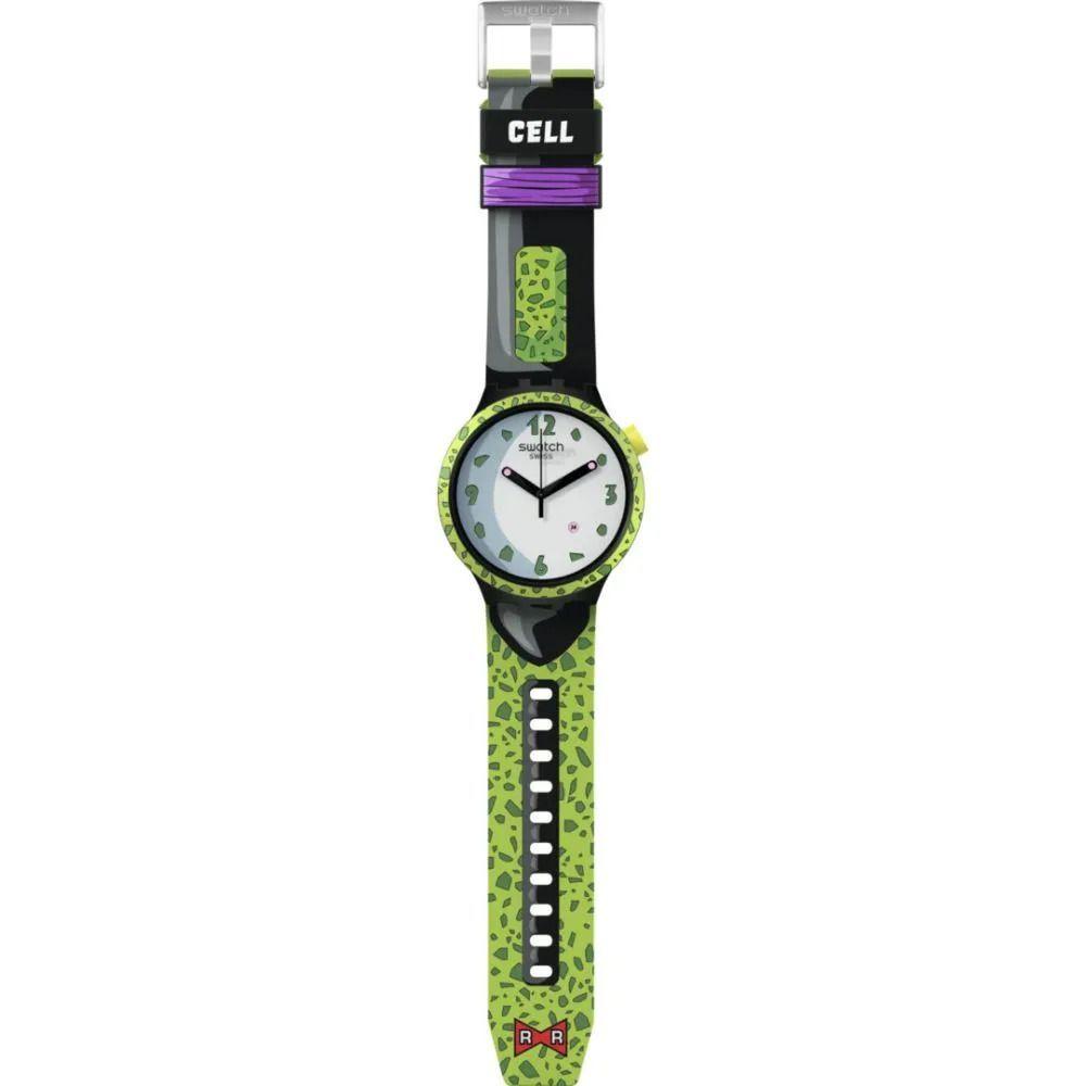 Reloj Swatch X Dragon Ball Z SB01z401 Cell-1