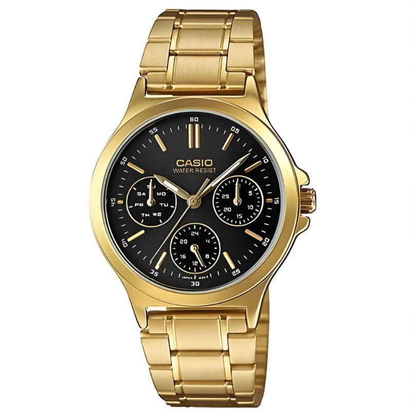 Reloj Casio Clásico Mujer Dorado LTP-V300G-1A-0