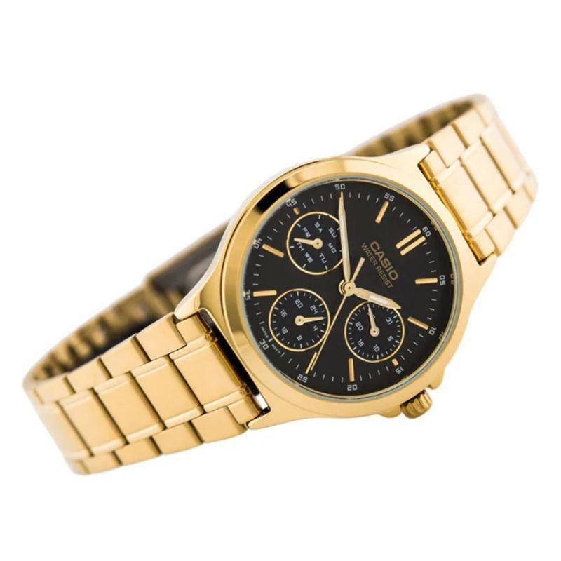 Reloj Casio Clásico Mujer Dorado LTP-V300G-1A-1