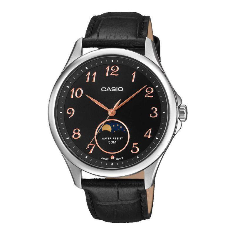 Reloj Casio An logo MTP M110L 1AV Moonphase HOMBRE-0