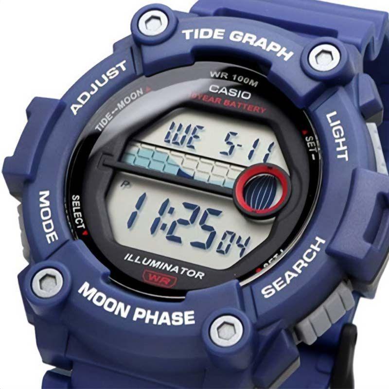 Reloj Casio Vintage WS-1300H-2AVDF Tide Graph Moonphase-2