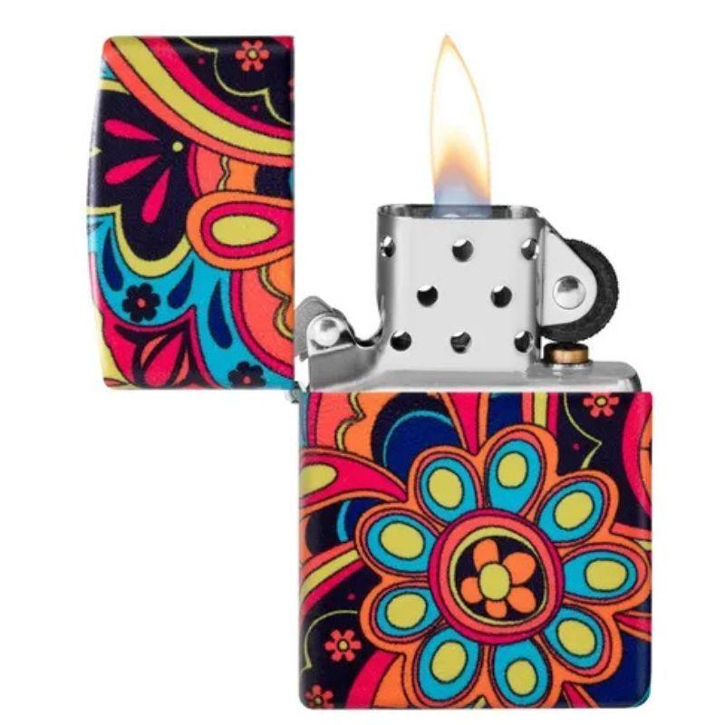 Encendedor Zippo Flower Power Design Multicolor ZP46128-2