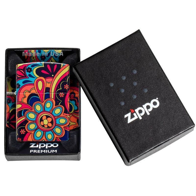 Encendedor Zippo Flower Power Design Multicolor ZP46128-3
