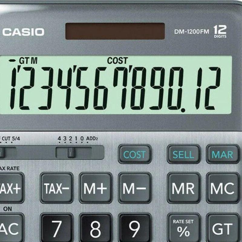 Calculadora De Escritorio Casio DM-1200FM-3