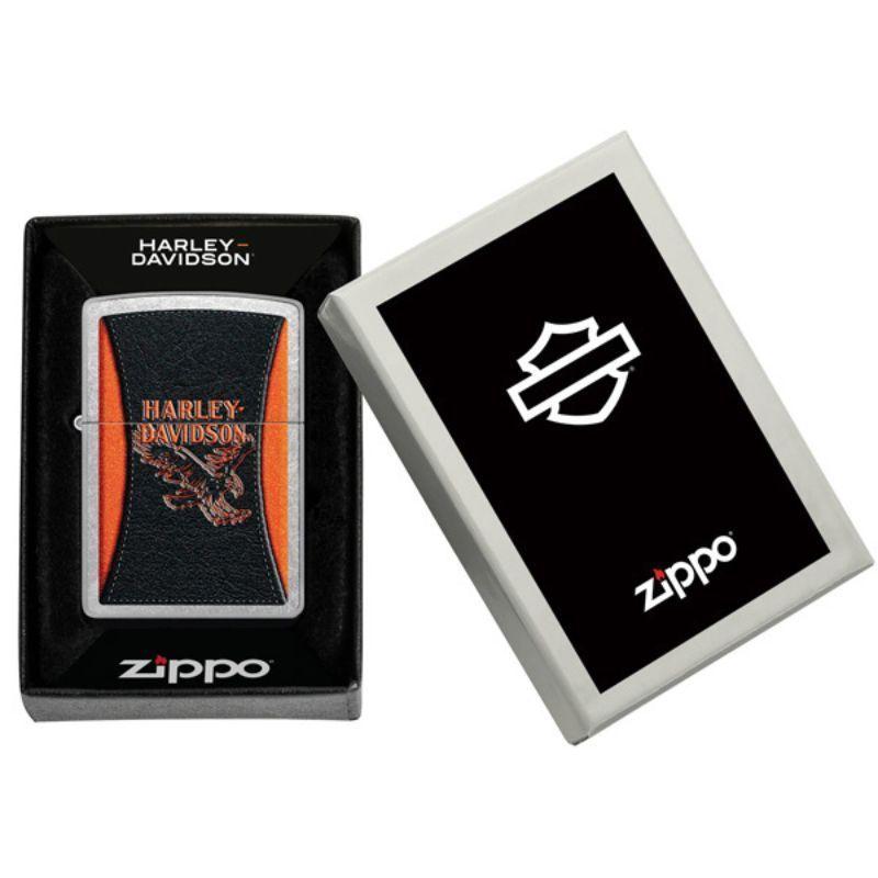 Encendedor ZIPPO Harley-Davidson® Leathered Eagle Design ZP47097-3