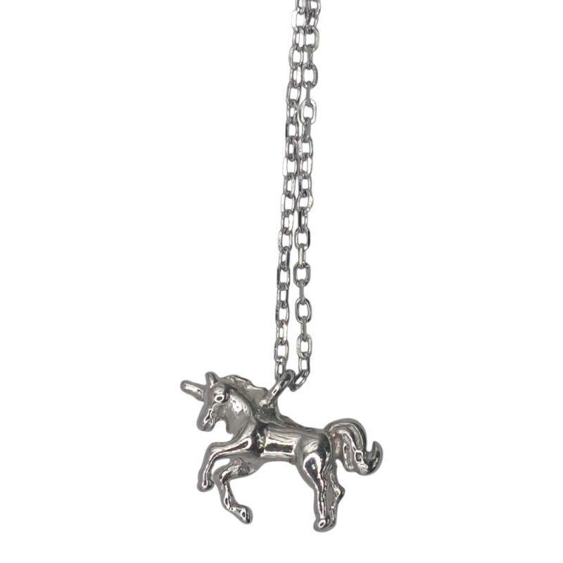 Collar de plata  Rodio Unicornio 12997FNSWSH1-0