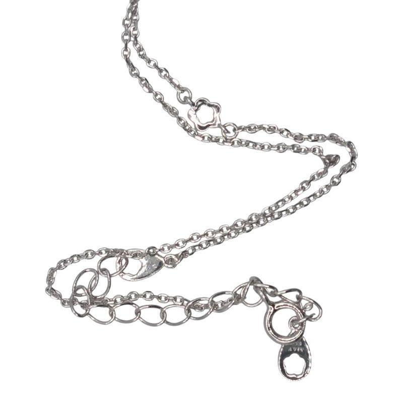 Collar de plata  Rodio Unicornio 12997FNSWSH1-2