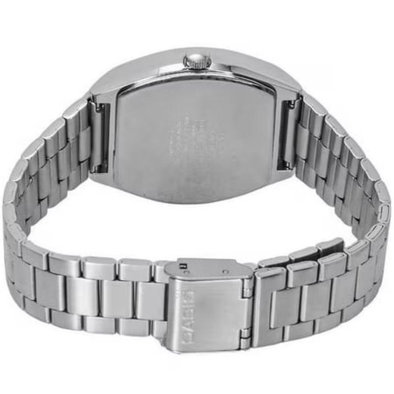 Reloj con caja cuadrada de perfil ultradelgado Casio MTP B140D 1A-2