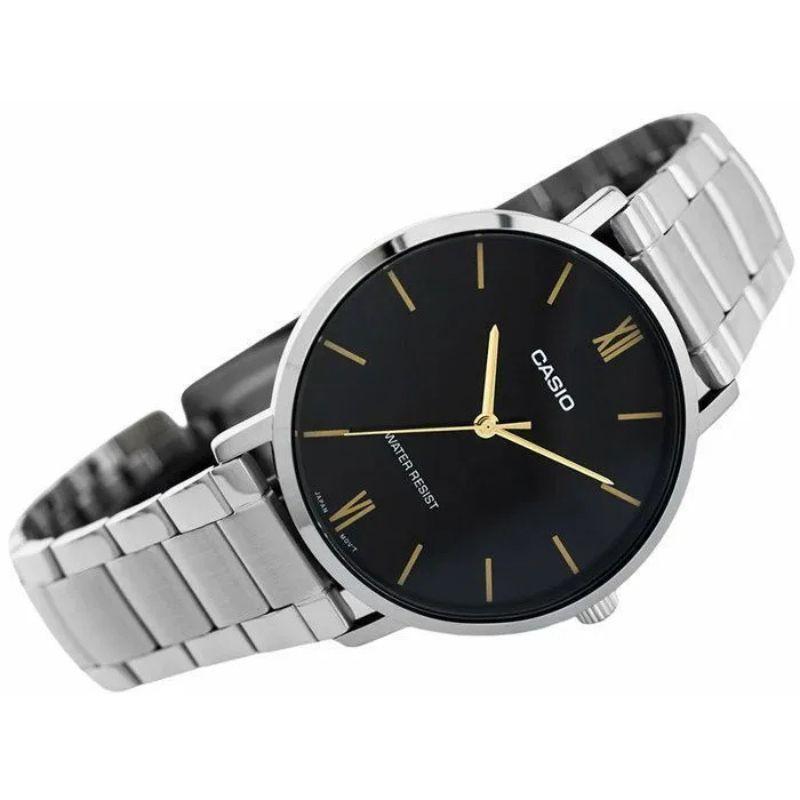 Reloj Casio Mujer Análogo Minimalista Plateado LTP-VT01D-1B-2