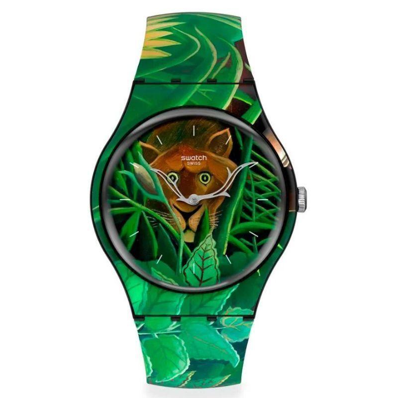 Reloj Swatch MOMA THE DREAM BY HENRI ROUSSEAU SUOZ333-0