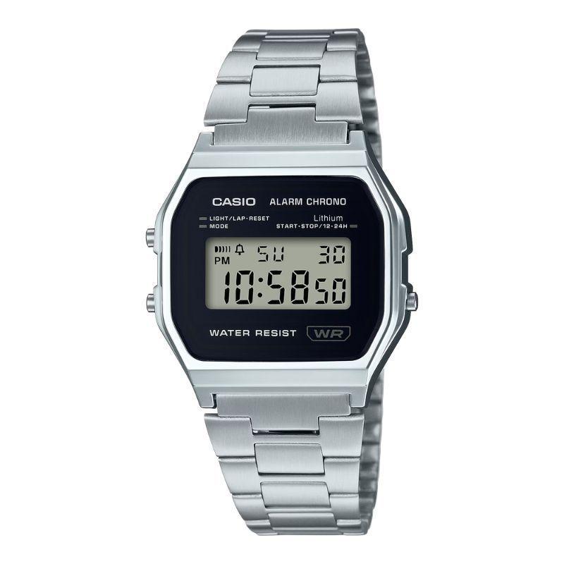 Reloj Casio Vintage A158WEA-1EF Plateado UNISEX-0