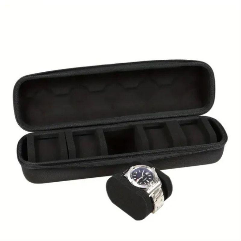 Caja Estuche Organizador 5 Relojes De Lujo CETK2D56 5-2