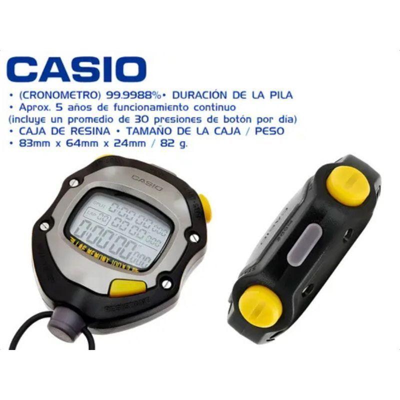 Cronómetro Casio Multifunción HS-70W-1-3