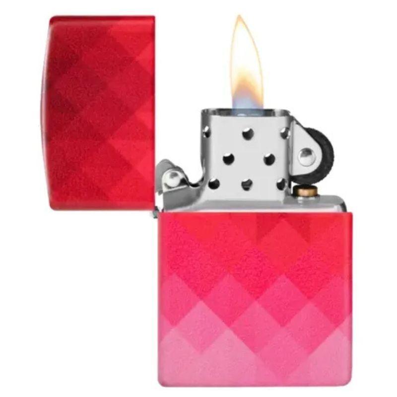Encendedor Zippo Ombre Pixel Design Rosa ZP46129-2