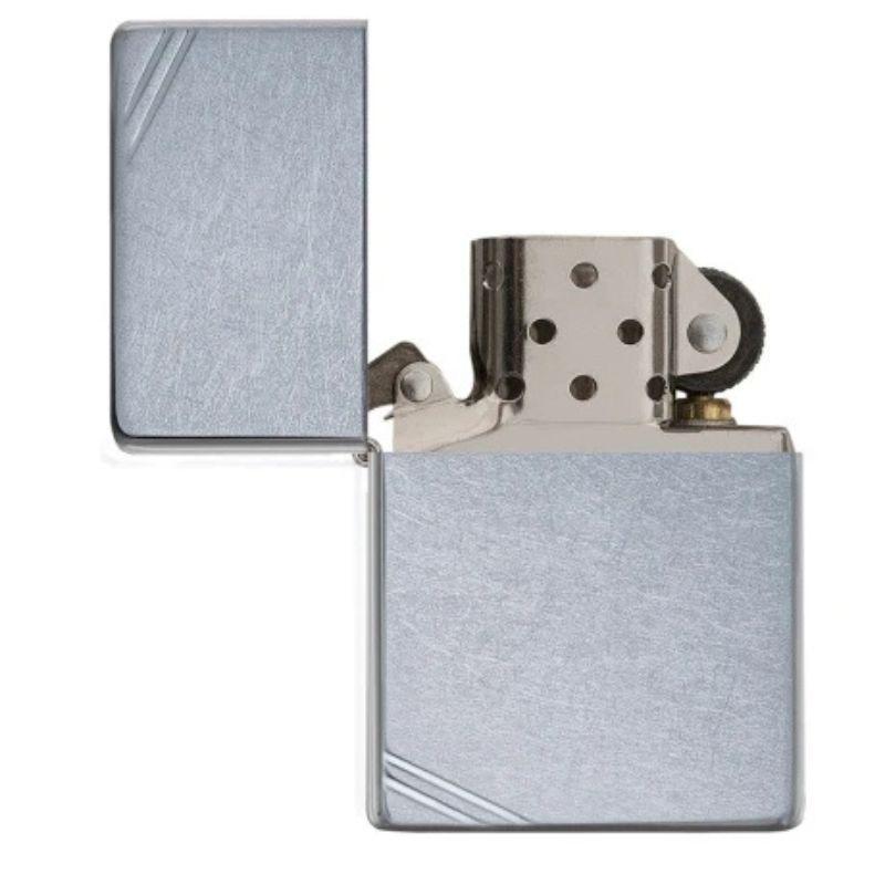 Encendedor Zippo Street Chrom Vintage with Slashes ZP267-2