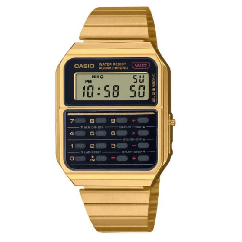 Reloj Calculadora Casio Unisex CA-500WEG-1A-0