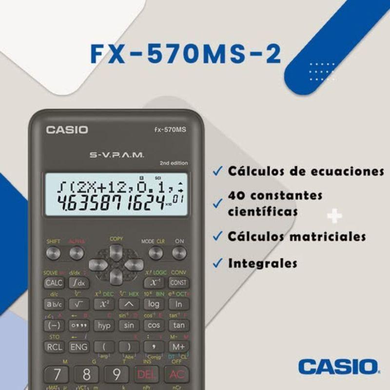 fx-570MS-2 - Calculadoras Científicas-2