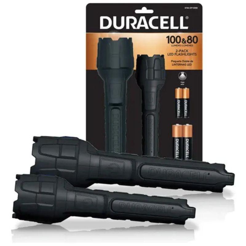 LINTERNA DURACELL LINT GOMA PACK 80 100 8784 DF10080-2