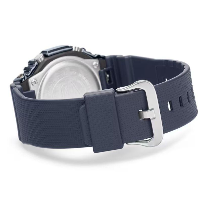 Reloj Casio G Shock Gm-2100n-2a Azul Metalico-3
