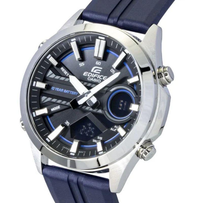 Casio Edifice Efv-c120p-1a2 Barrio Belgrano Men's Watch Blue-2