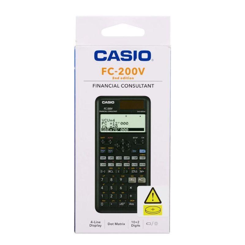 Calculadora Cientifica Financiera Modelo FC-200V-2-4