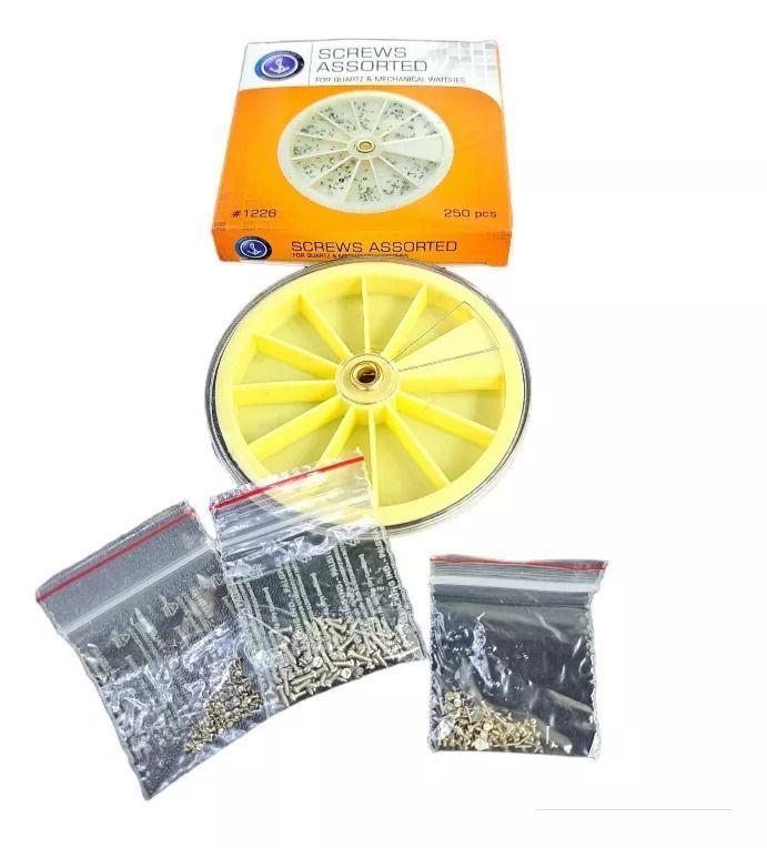 Organizador Y Tornillos Para Reloj 250 U-0