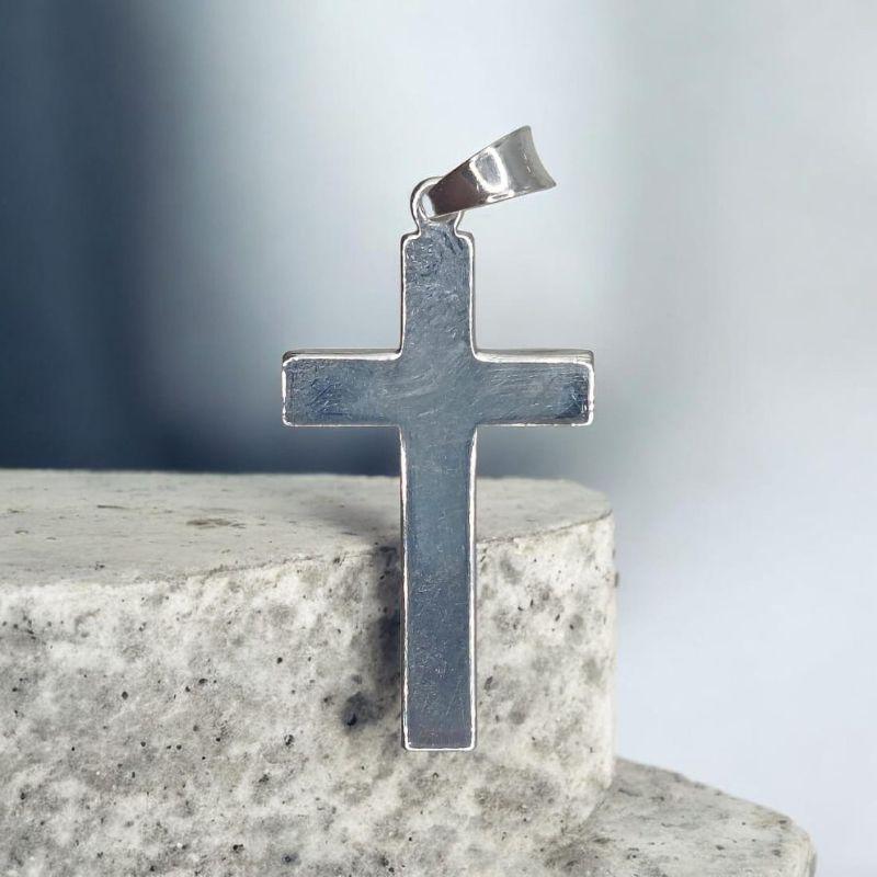 Plata - Colgantes de Plata RODIO CRUZ-2