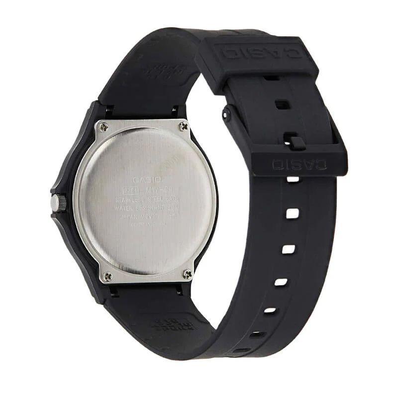 Reloj Casio Vintage UNISEX MW-59-1EVDF Negro Flat Dial-3