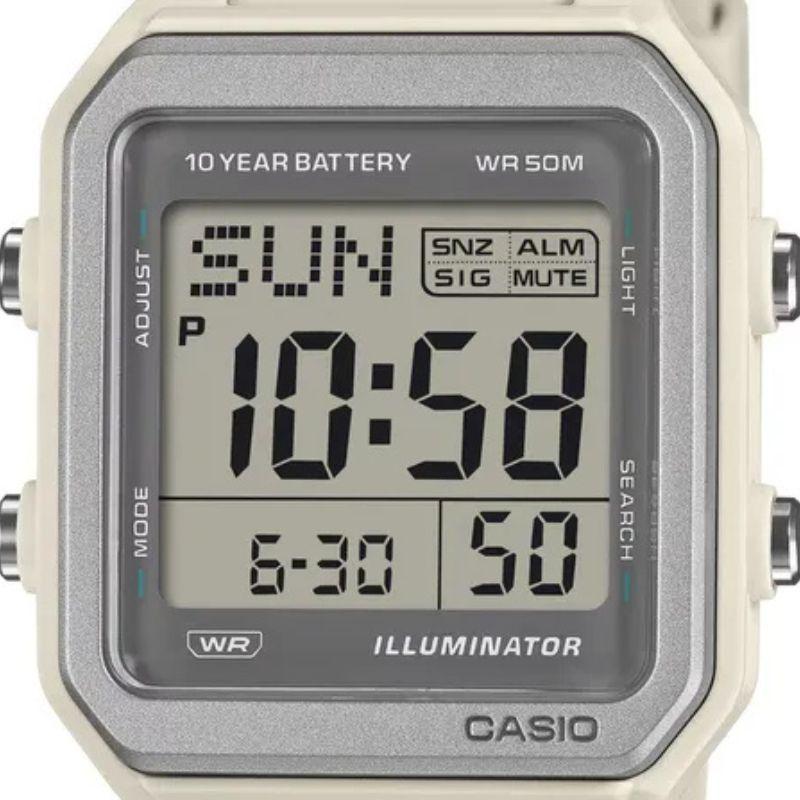 Reloj Casio Vintage unisex W-221H-8AV Digital 10 Años de Batería-2