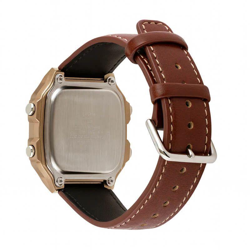 Reloj World Time Royale Casio Vintage AE-1200WHL-5AV Correa de Cuero-3