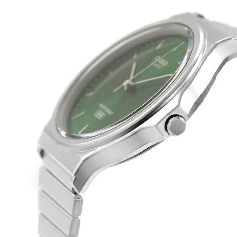 Reloj Casio Vintage MQ 24DA 3A Verde Correa de Acero-1