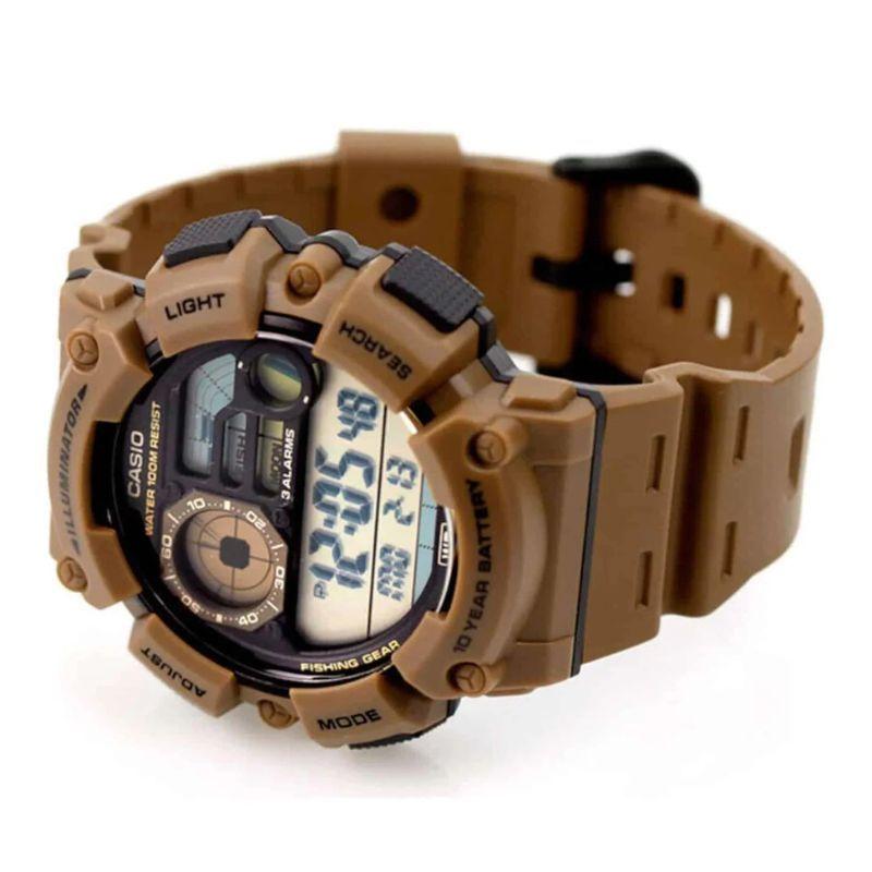 Reloj Casio Vintage Fishing Gear WS-1500H-5AV Café-2
