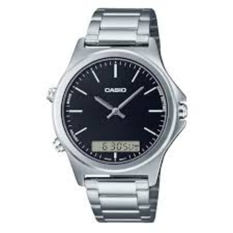 Reloj Casio Digital An logo Hombre MTP VC01D 1E-0