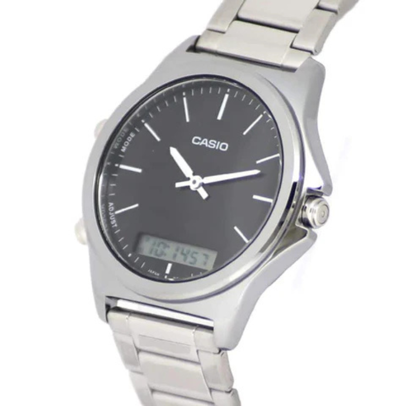 Reloj Casio Digital An logo Hombre MTP VC01D 1E-1