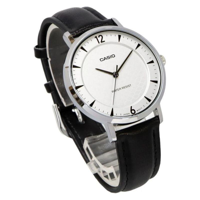 Reloj Casio Mujer Minimalista Cuero LTP-VT04L-7A2-2