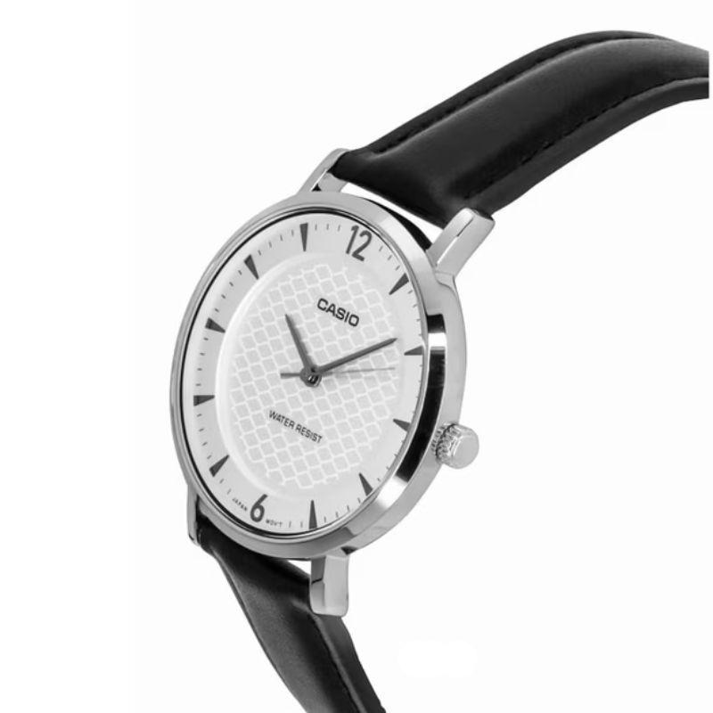 Reloj Casio Mujer Minimalista Cuero LTP-VT04L-7A2-3
