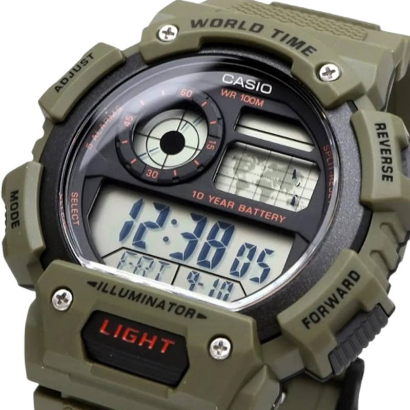 Reloj Casio Digital Hombre AE-1400WH-3A-1