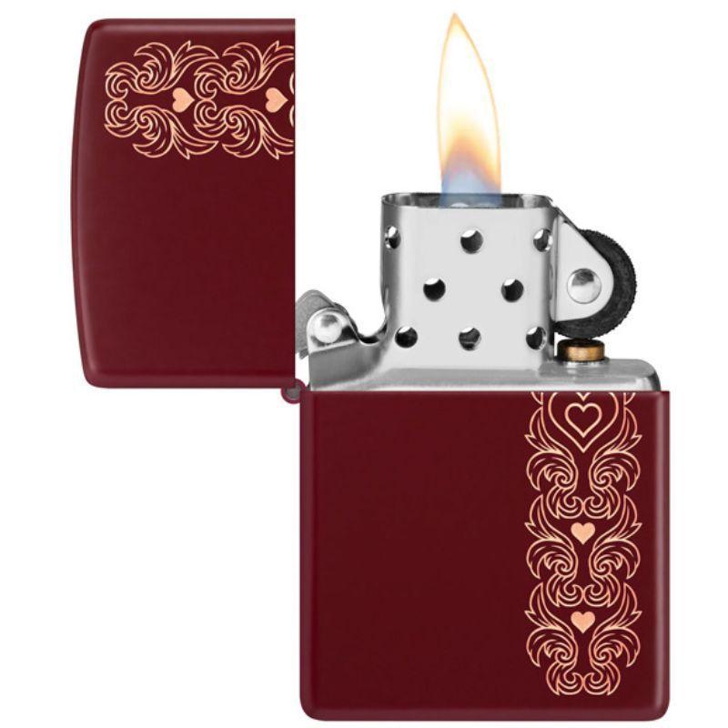 ENCENDEDOR ZIPPO Heart Garland Design ZP46296-2