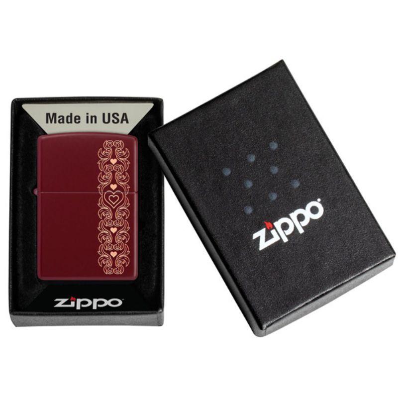 ENCENDEDOR ZIPPO Heart Garland Design ZP46296-3