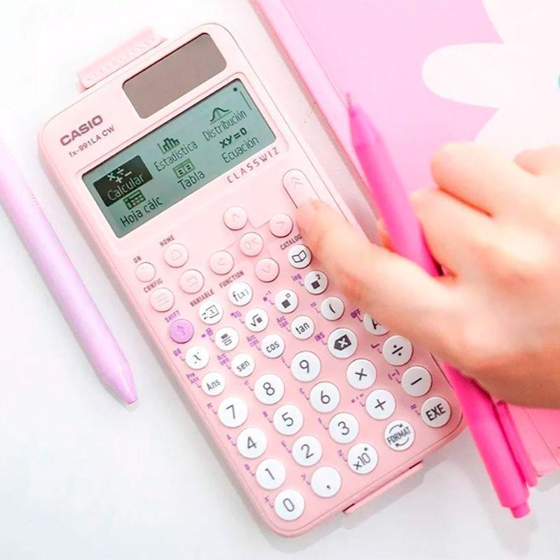Calculadora científica FX-991LA CW-PK -Casio-3