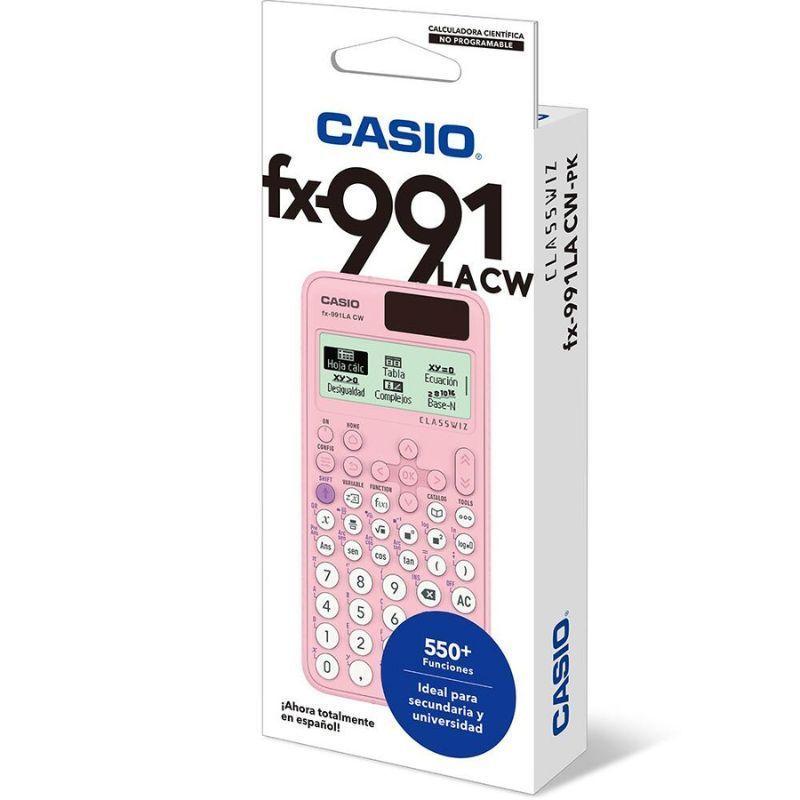 Calculadora científica FX-991LA CW-PK -Casio-4