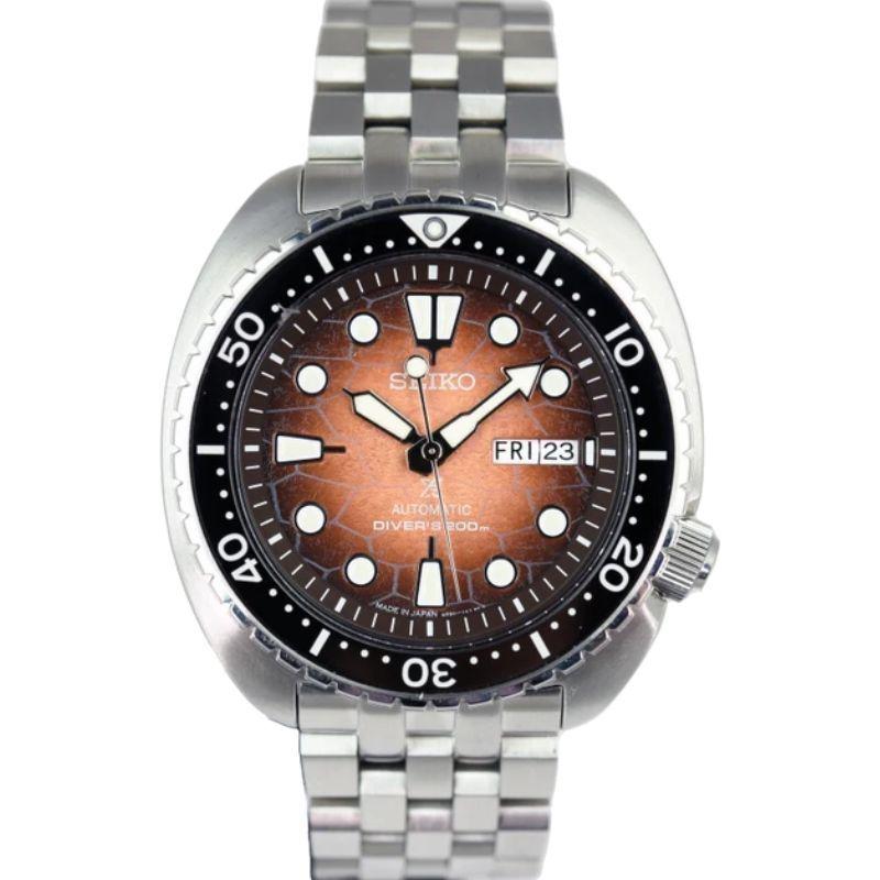 Reloj SEIKO Prospex Turtle SRPH55 Save Ocean Special Edition-0
