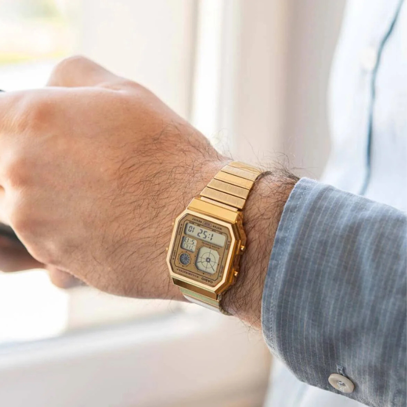 Reloj Digital Casio Unisex A130WEG-9A-2