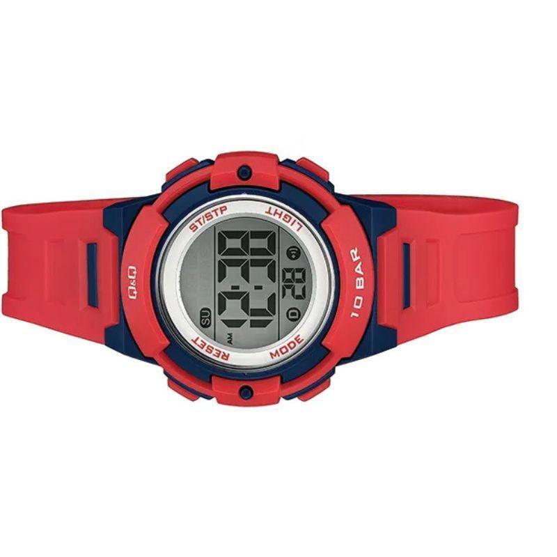 RELOJ Q Q M185J002Y ROJO NEGRO INFANTIL-2