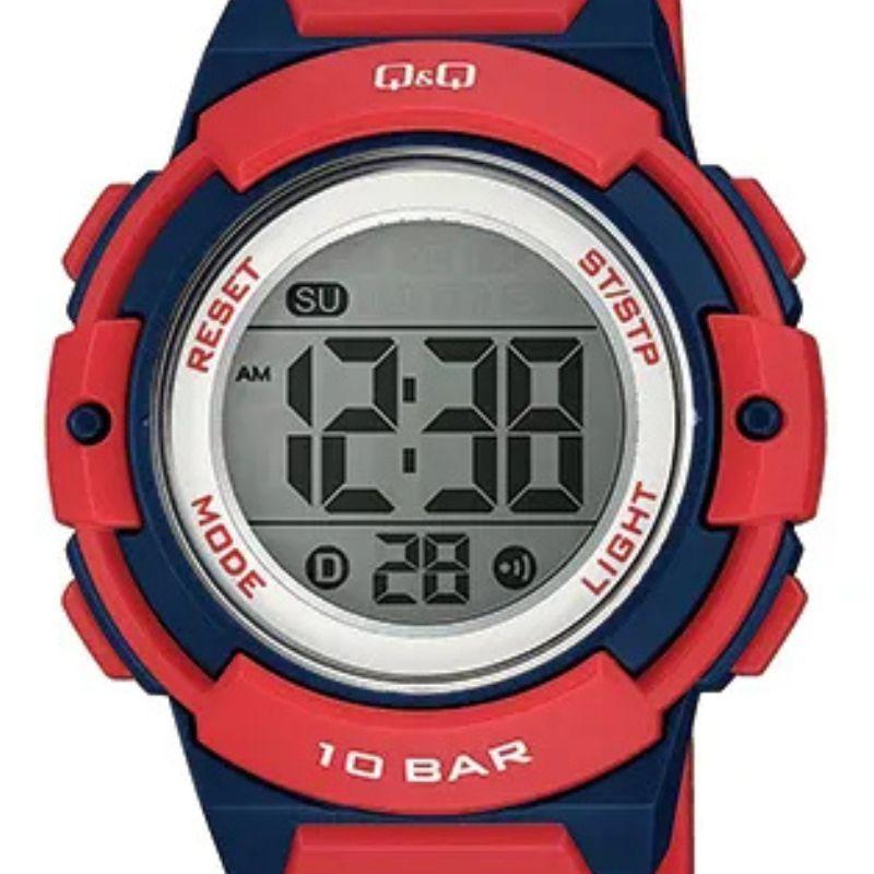 RELOJ Q Q M185J002Y ROJO NEGRO INFANTIL-3