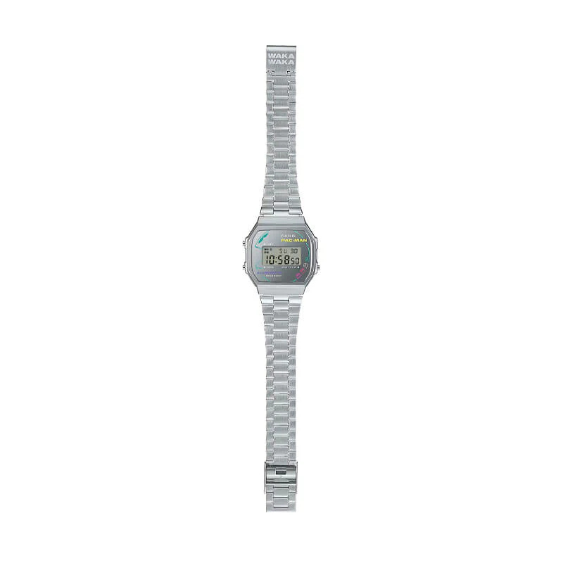 Reloj Digital Casio Unisex A168WEPC-7A Pac-Man-3